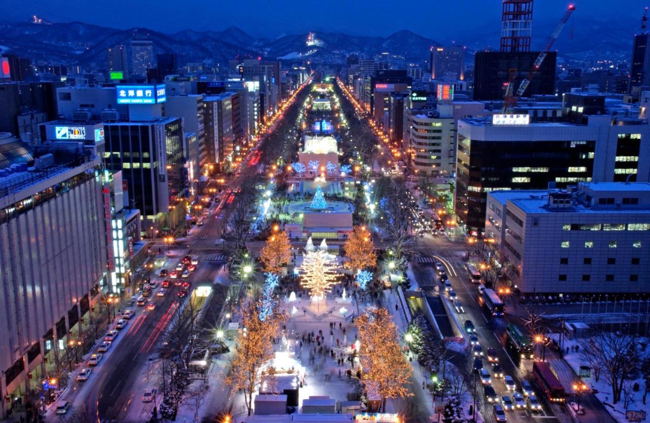 The Base Sapporo Susukino Hotel Luaran gambar